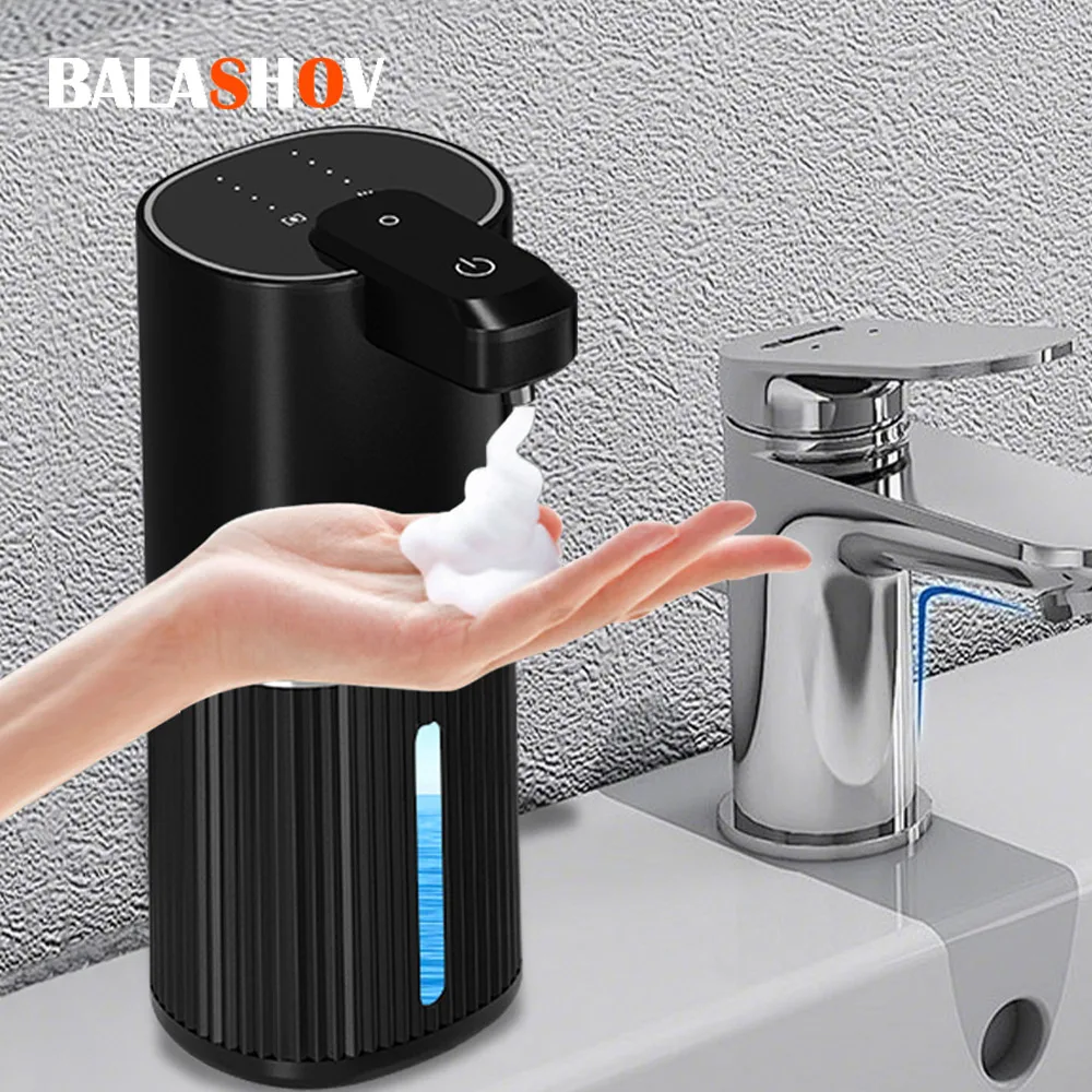 308ml Automatic Soap Dispenser Touchless Electric Dispenser USB Rechargeable with Infrared Sensor for Bathroom,Kitchen Soap
