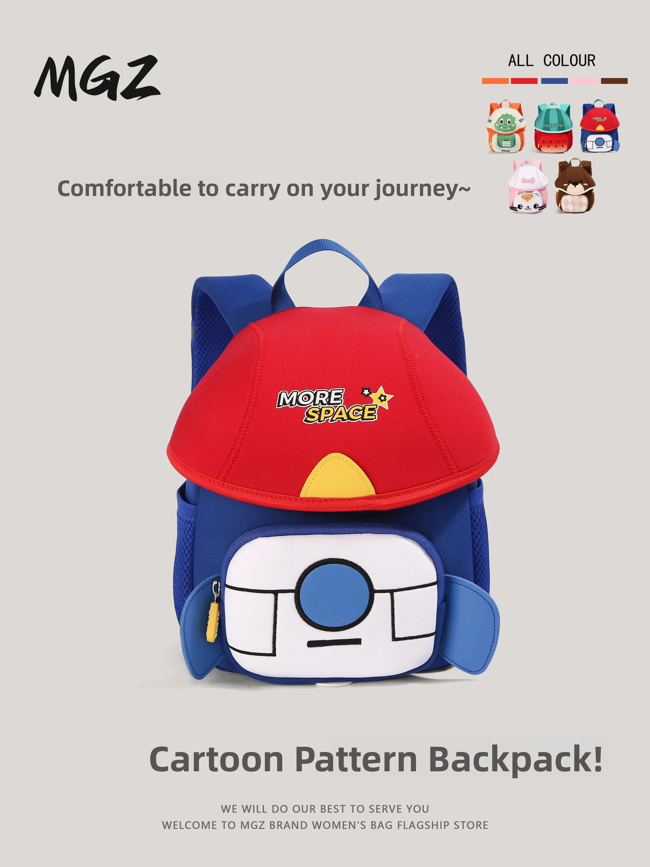 adorable-lightweight-backpack-for-kindergarten-kids-anti-lost-spine-protection-unisex-dinosaur-shaped-travel-backpack