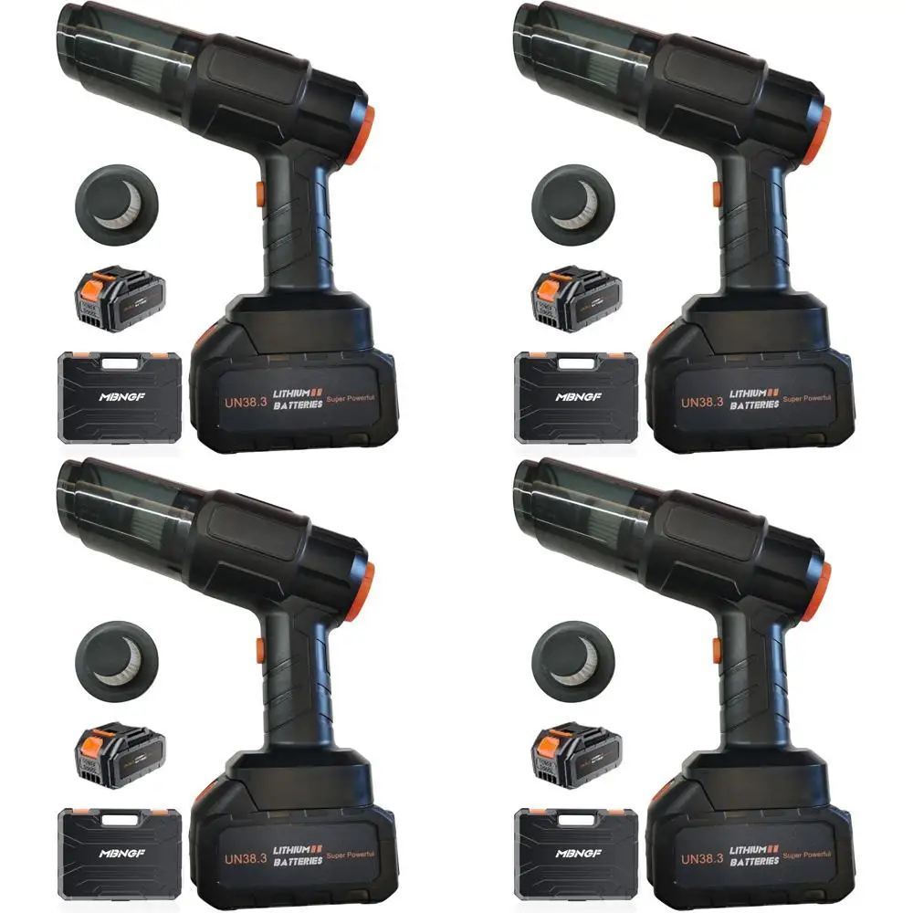 

Powerful 35000PA Cordless Vacuum Cleaner and Blower for Car, Home, and Office Use in Dazzling Black