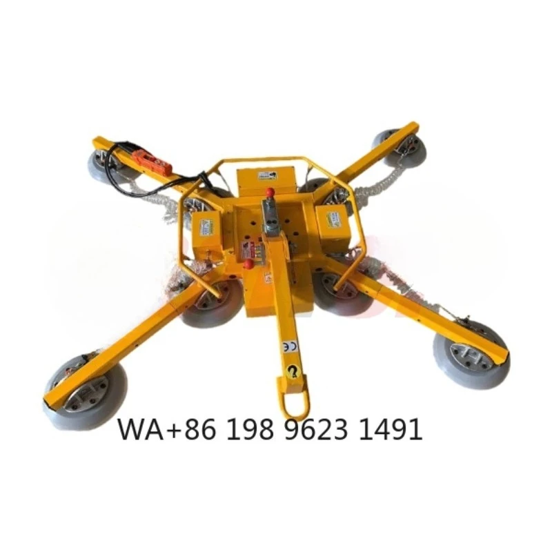 400kg-1000kg Full Specification X-Shaped Electric Glass Vacuum Suction Cups Heavy Duty 800kg Optional Construction Lifting Tool
