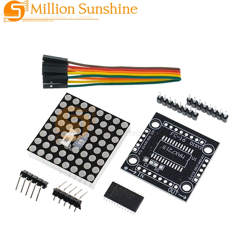 

MAX7219 dot matrix module microcontroller module DIY KIT