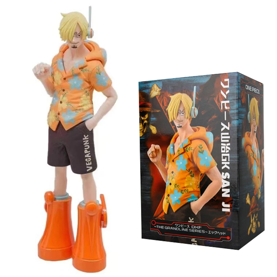 One Piece Egghead Figure, Luffy Zoro Bonney Egg‑Head Outfit PVC Statue, Collectible Toy Gift for Kids & Anime Fans view 5