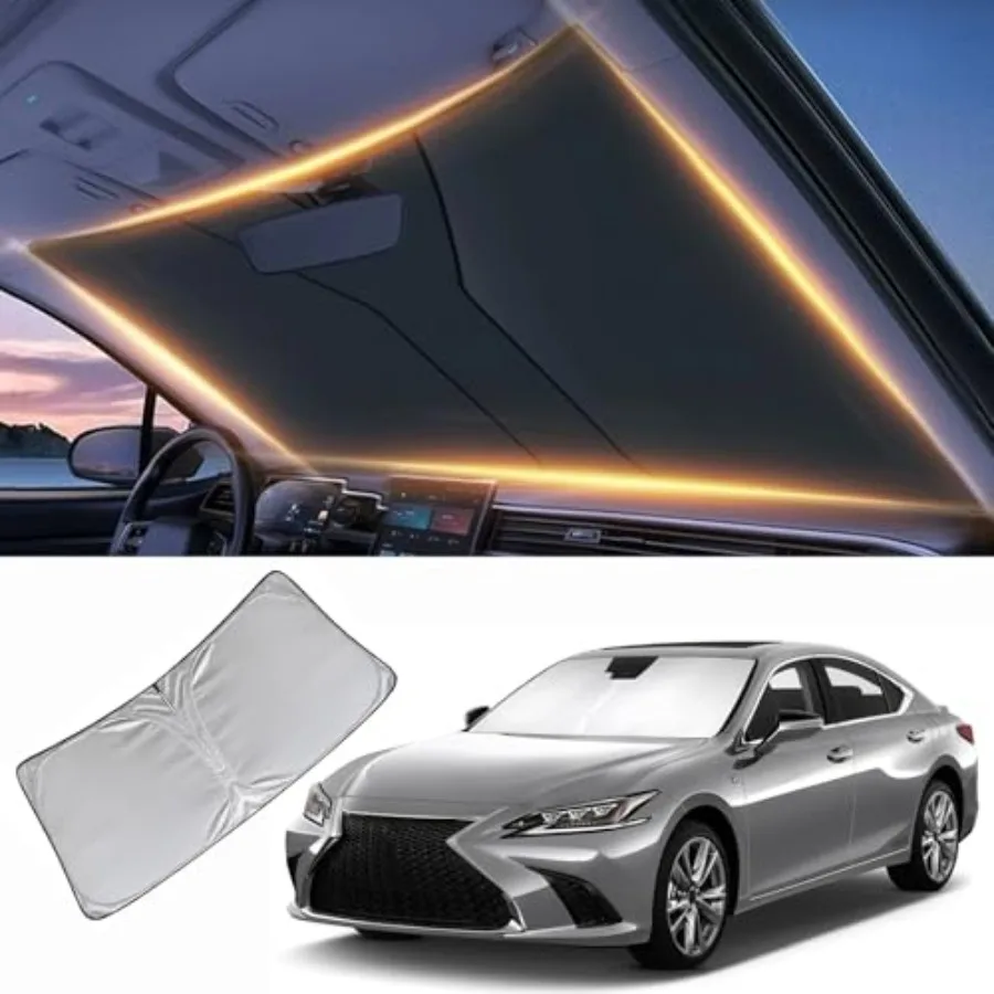 

Windshield Sun Shade for Lexus ES Front Window Shades Cover for 2013-2024 2025 2026 ES Windshield Sun Visor Protector Car Acces