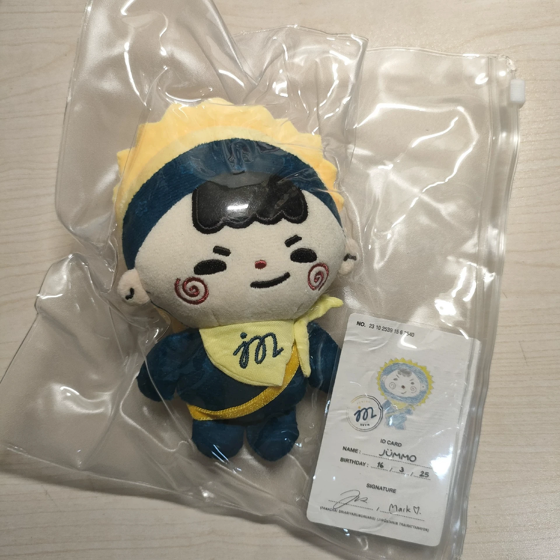 2025 Nuevo en stock Oficial Gmmtv Thai TV Perfect 10 Forros Drama Thai Star JuniorMark Jummo Colgante