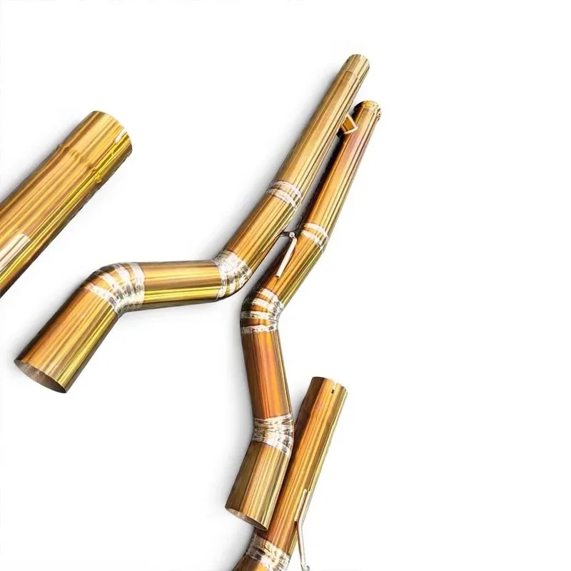 Custom Durable Smart Valve Titanium Alloy Catback Exhaust For Aston Martin DB11 V12 5.2L