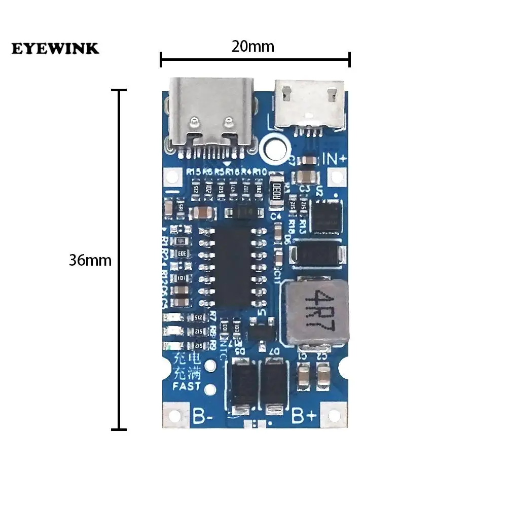 LX-LIFC1 Lithium battery automatic boost charging module 3S LiFePO4 charging module fast charging