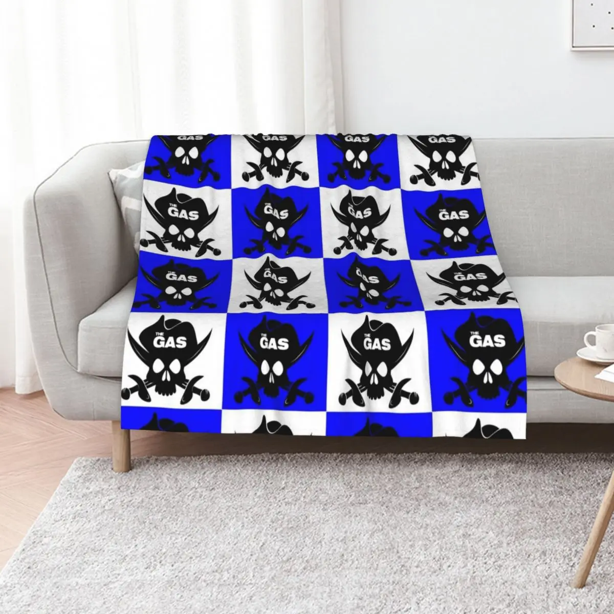 Bristol Rovers pirates football team Throw Blanket Cozy Light Blanket for Travel Camping Picnic
