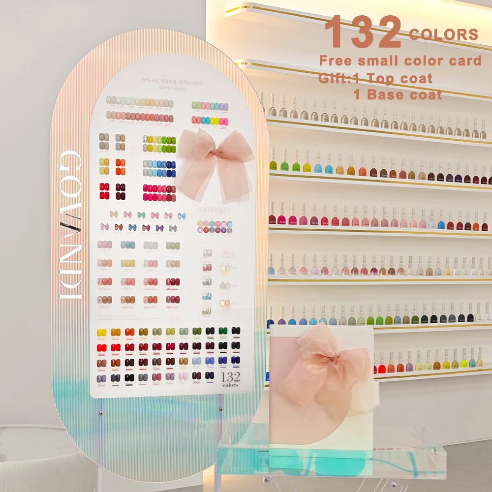 Varnis Gellak-esmalte de uñas en Gel UV, barniz para salón de manicura, 132 colores, 15ML