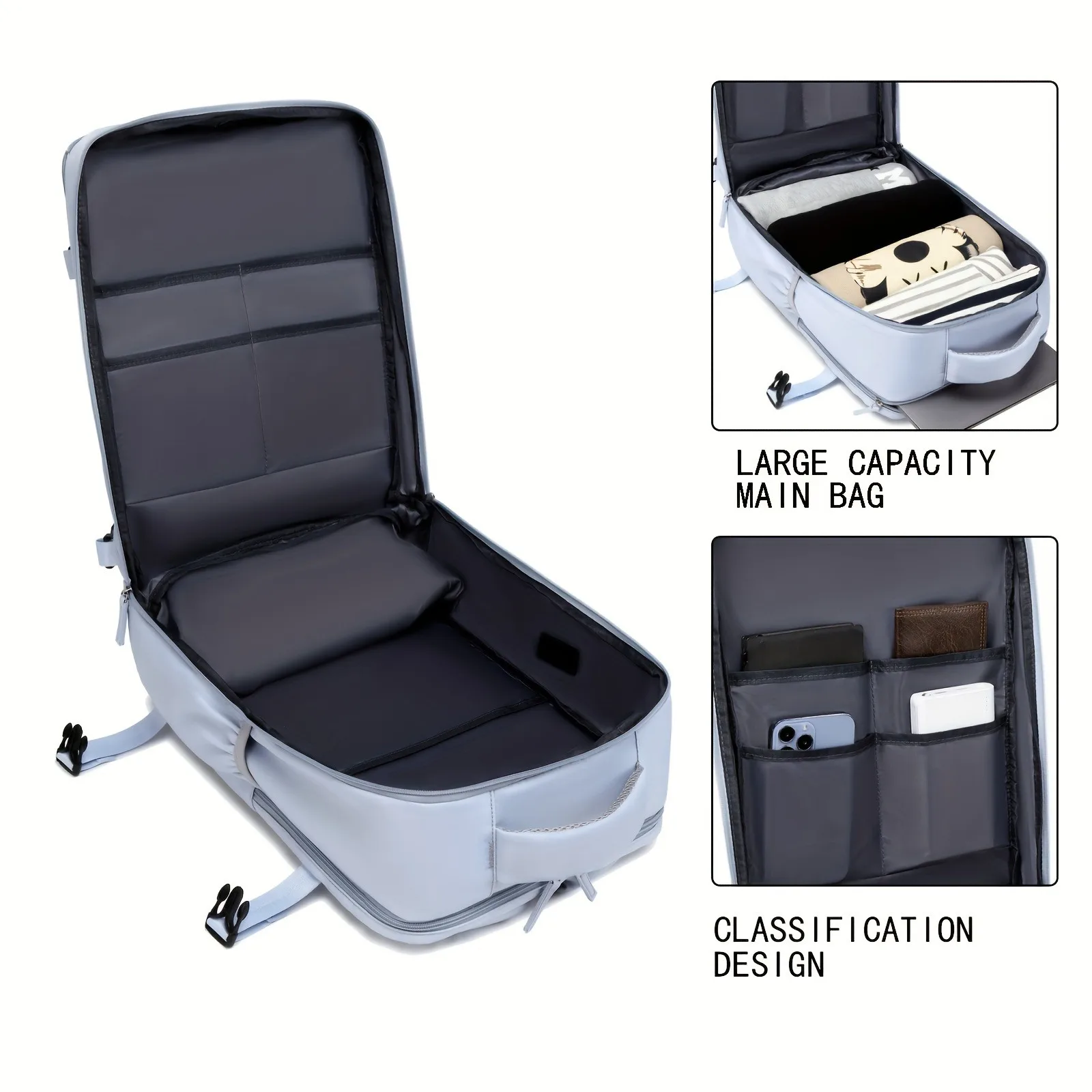 Women's Backpack Travel Suitcase Cabin Bag Aircraft Ryanair 40x20x25 Airplane Travel Bag Men Laotop Backpack Wizzair Carry On