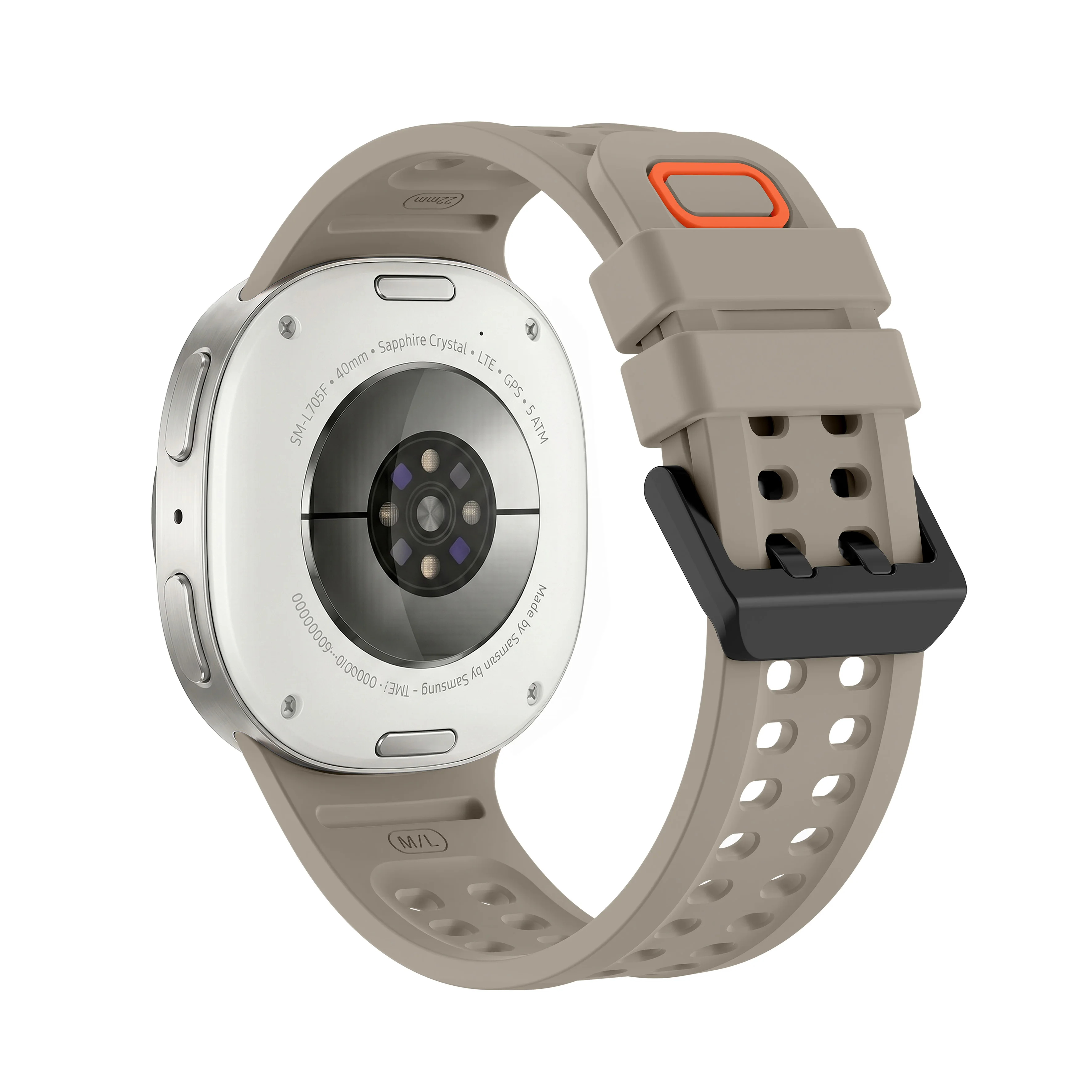 Silikon-Sportarmband für Samsung Galaxy Watch 8 9 40mm 44mm 8 Classic 46mm Armband für Galaxy Watch Ultra 2 – Detail 10