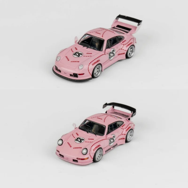 

Pre-sale *TPC 1:64 PinkPig & RolandPurple Theme painted RWB 964&993 Alloy Collection model - shipped in January