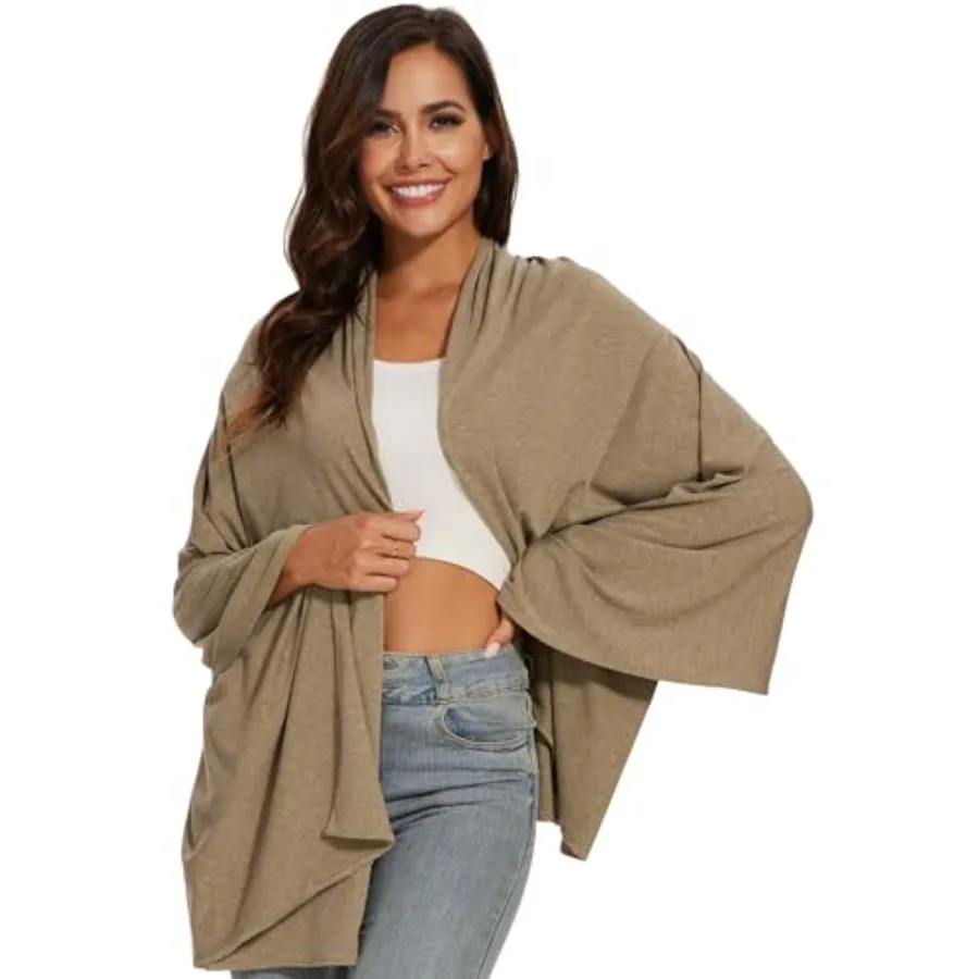 

Women's UPF 50+ Scarf Shawl Wrap Shawl Sun Protection Cover Up for Travel Beach Swimming Outdoor One Size