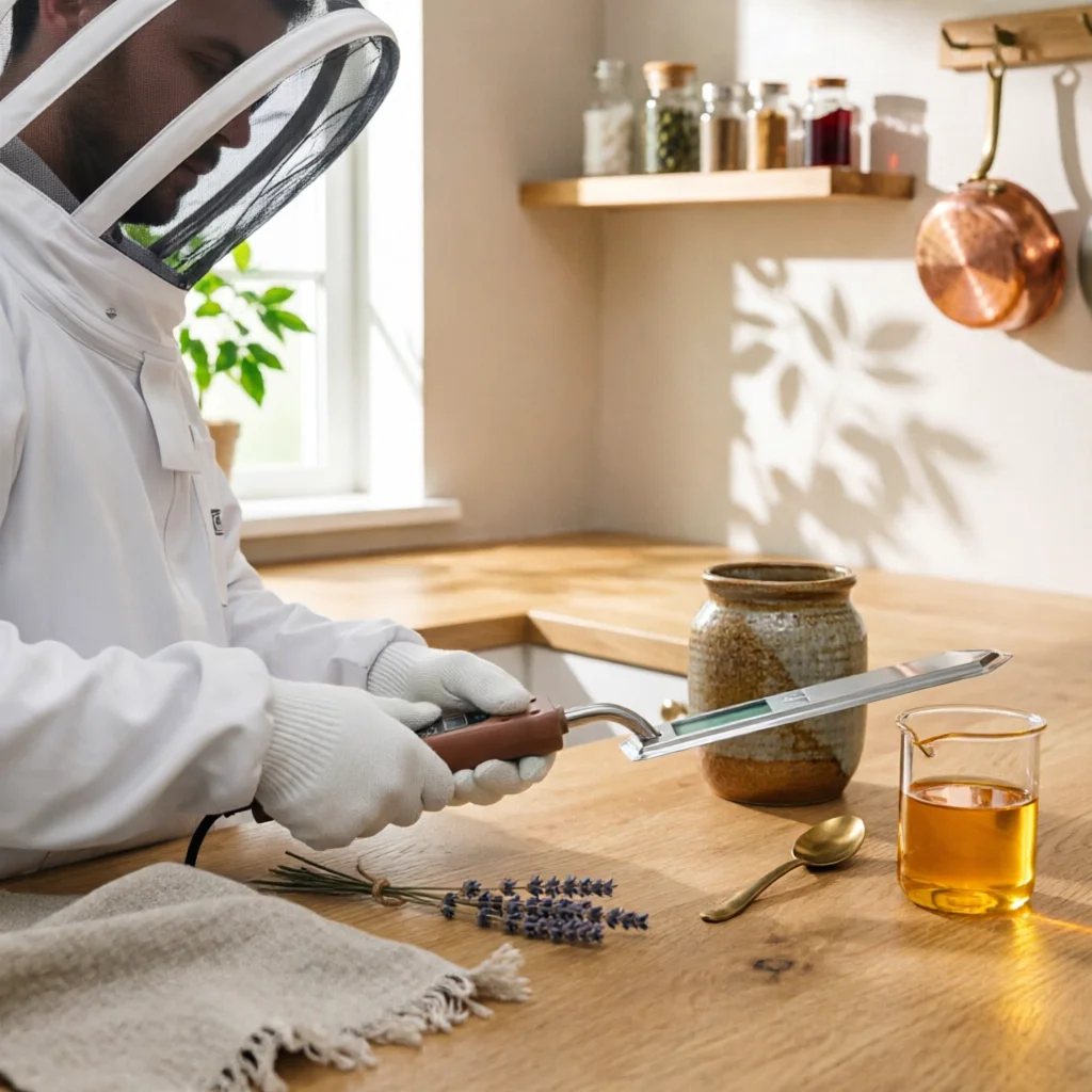 Corded Heated Uncapping Knife Honey Knife with Digital Display Tool for Beekeepers Rapid Honeycomb Processing Apiary