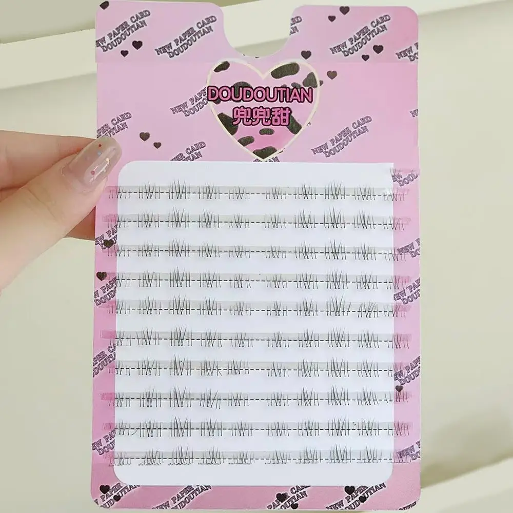 Ciglia finte Innesto di ciglia Naturale sotto l'estensione delle ciglia Prodotti per il trucco quotidiano Cosmetici utili Cluster di ciglia morbide