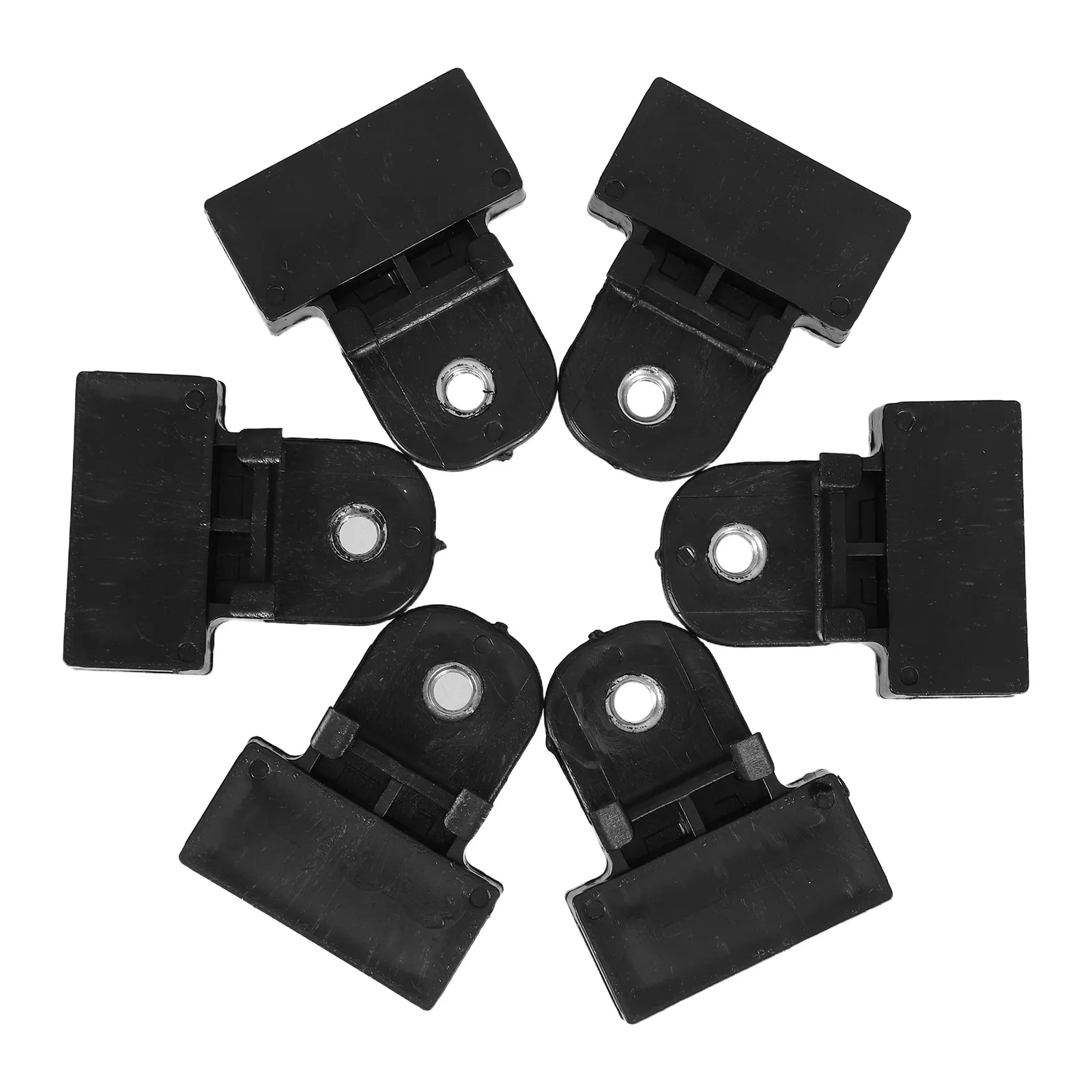 

6Pcs Window Glass Channel Clip Set for Car Door Regulator Repair Replacement Glass Clip Replacement Door Regulator Clips Window