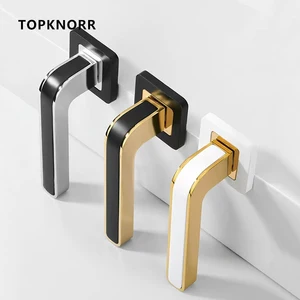 Khóa gỗ bên trong quý yên tĩnh cửa trong nước khóa cửa phân chia cửa khóa moden câm tay cầm bằng vàng 8 Cửa khóa vàng bán hàng chính - №7