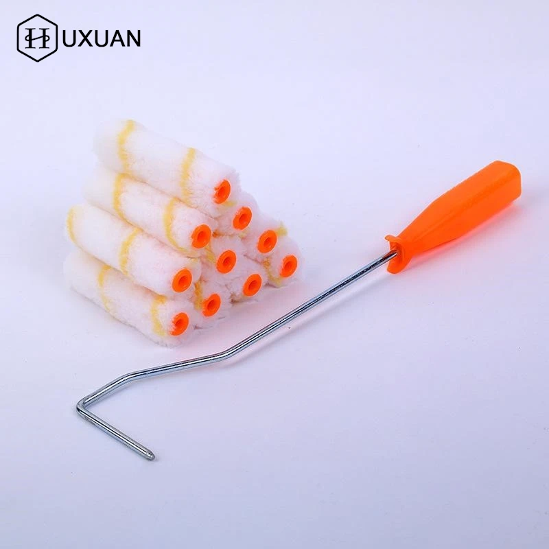 11pcs Paint Roller Kit: Get Professional-Looking Walls with 4 Inch Rollers & Covers, For Hotel/Restaurant/Commercial