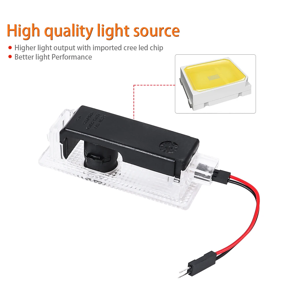 LED Car Door Welcome Logo Projector Ghost Shadow Light Accessories For Land Rover Range Rover 3 4 L322 L405 L551 2010- 2022 2011 view 5