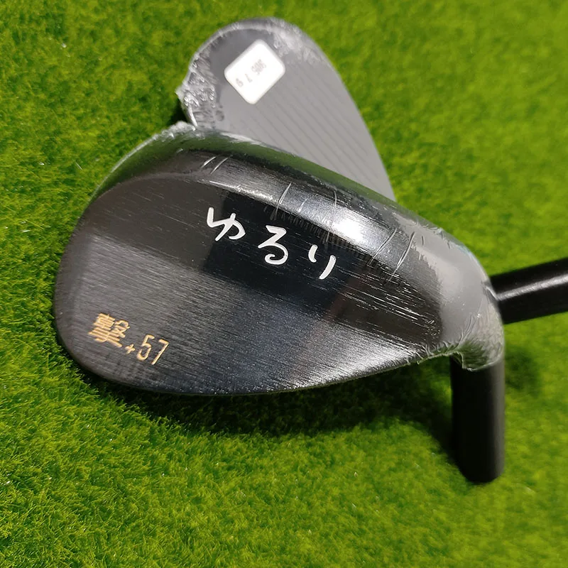 New Golf Wedges Yururi Wedge Golf Yururi Raw Gekku Forged 49 53 57 61 Degree with Steel Shaft DG S200 Golf Clubs Sand Wedges