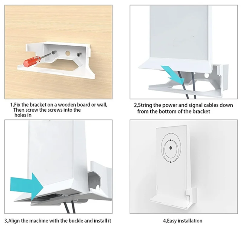 Stilvolle-Für Starlink Wand Halterung Router Schutz Unterstützung Internet Kit Halterungen Halter Für Router