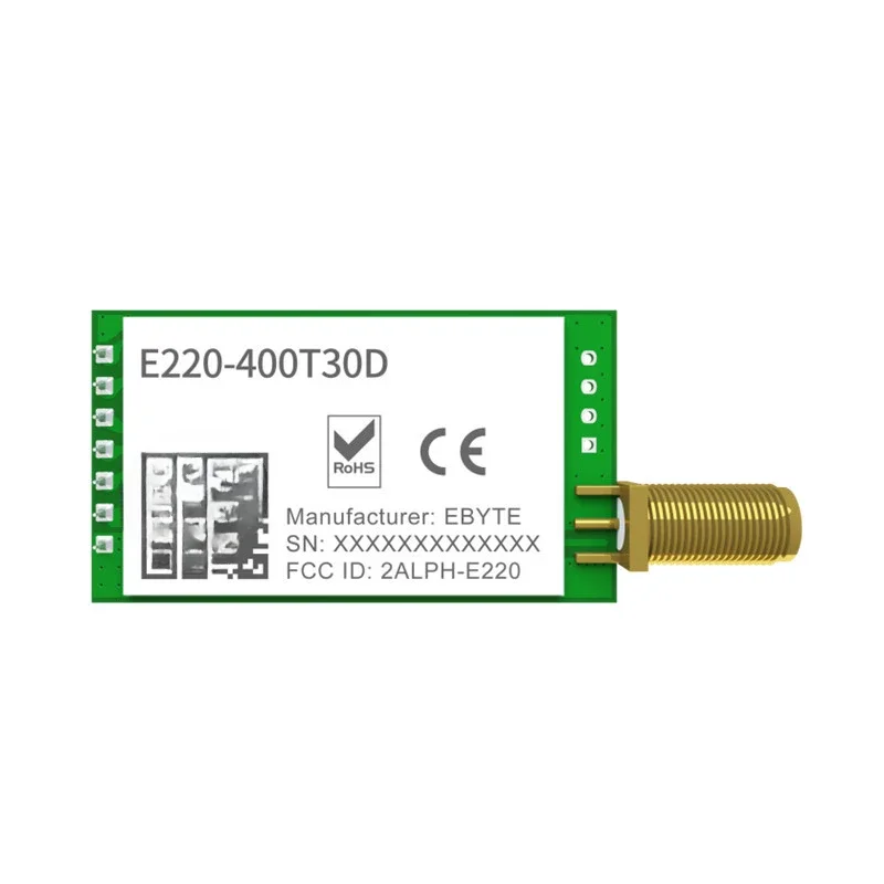 LoRa LLCC68 433M 868MHz 915MHz Wireless Module 22dBm Long Range 5km EBYTE E220-900T22D SMA-K UART RSSI Transmitter Receiver DIP