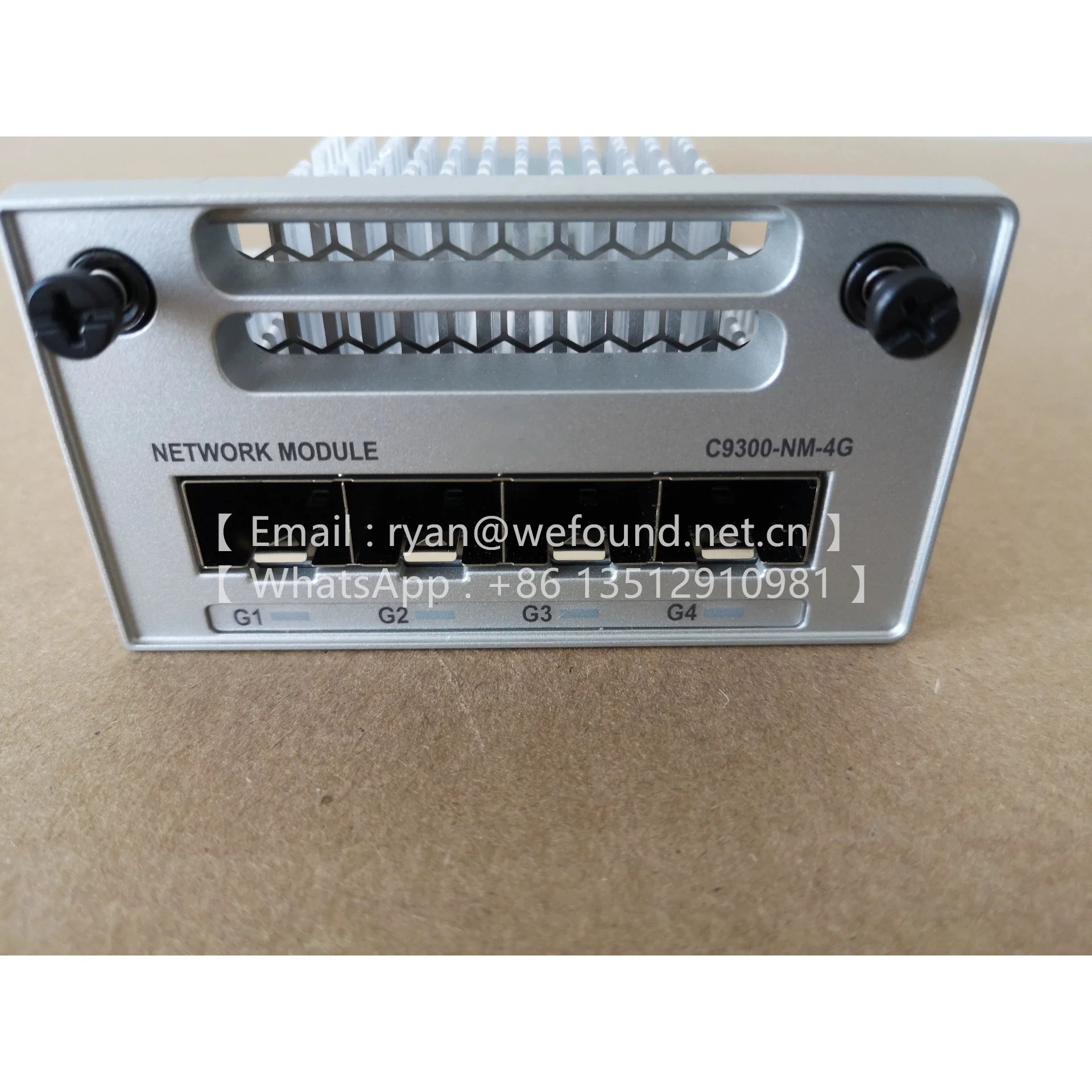 Moduł sieciowy C9300-NM-4G