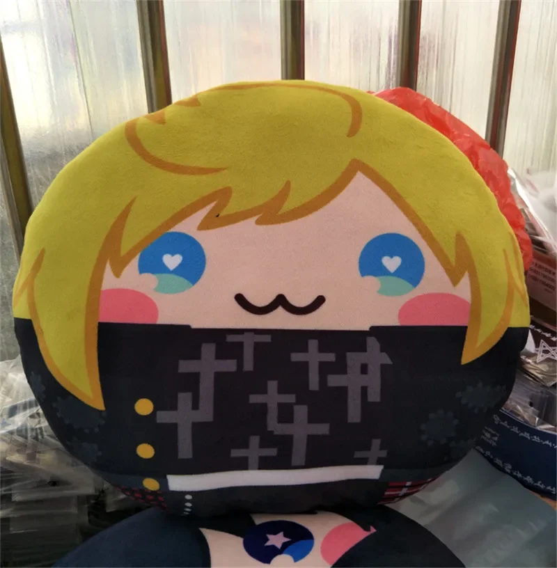 45cm Anime FF14 Noctis Prompto Plush Doll Game Cosplay Toy Stuffed Pillow for Gift