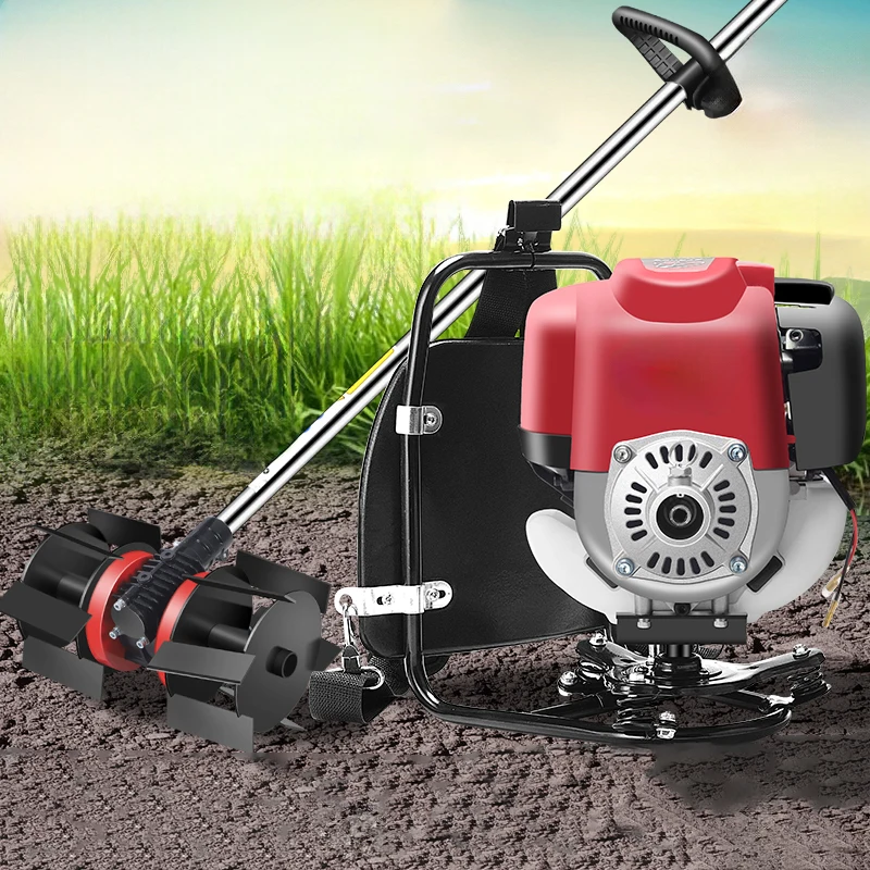 

Gasoline mini grass cutting machine livestock grass cutting machine farm lawn mower