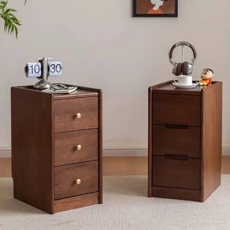 Mesa de cabeceira moderna, luxuosa, nórdica, fofa, economizadora de espaço, bauhaus, exclusiva, móveis para quarto