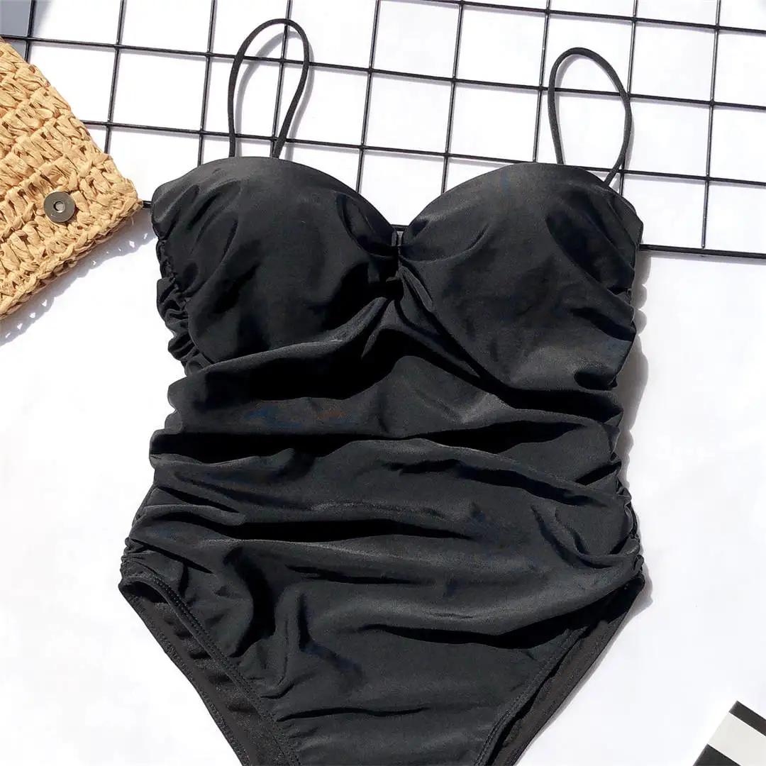 Neuer, sexy, hoch geschnittener, Leopardenmuster-BH, Push-up-BH, einteiliger Badeanzug, Damen-Badebekleidung, Bandeau-Badeanzug, Badeanzug für Damen, V1654SW – Detail 33