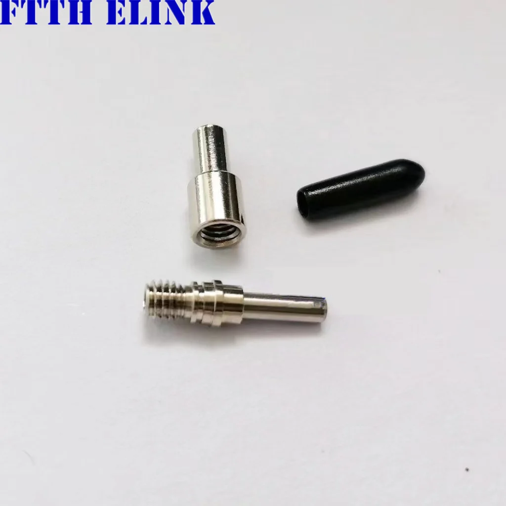 Sma905 Kits de conectores de fibra óptica, virola de aço, furo 2.5mm com sulco 3.0mm, frete grátis, sma905, 10PCs