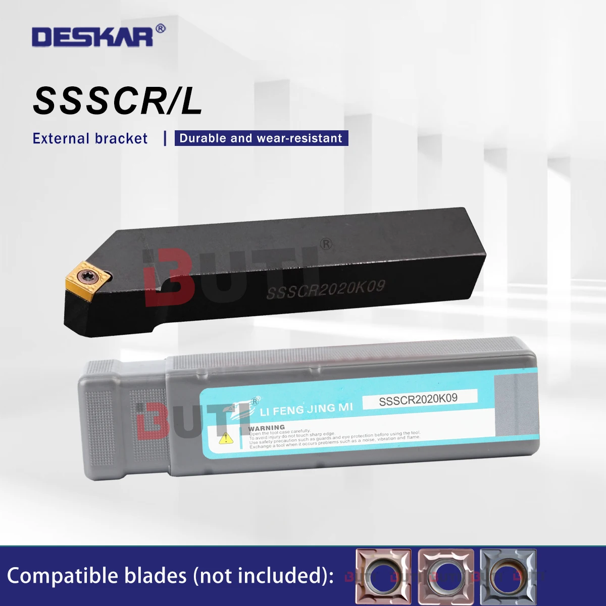 

SSSCR/L212/1616/2020/2525 DESKAR 100% Original CNC Lathe Turning Tools Holder Machining Bracket Suitable For SCMT Series Bladess