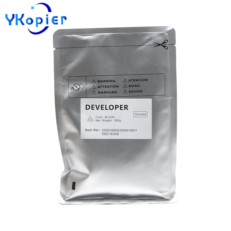 

Импортированный порошок разработчика TK6305 350G для разработчика Kyocera 3500 4500 5500 3501 5501 6305 6308