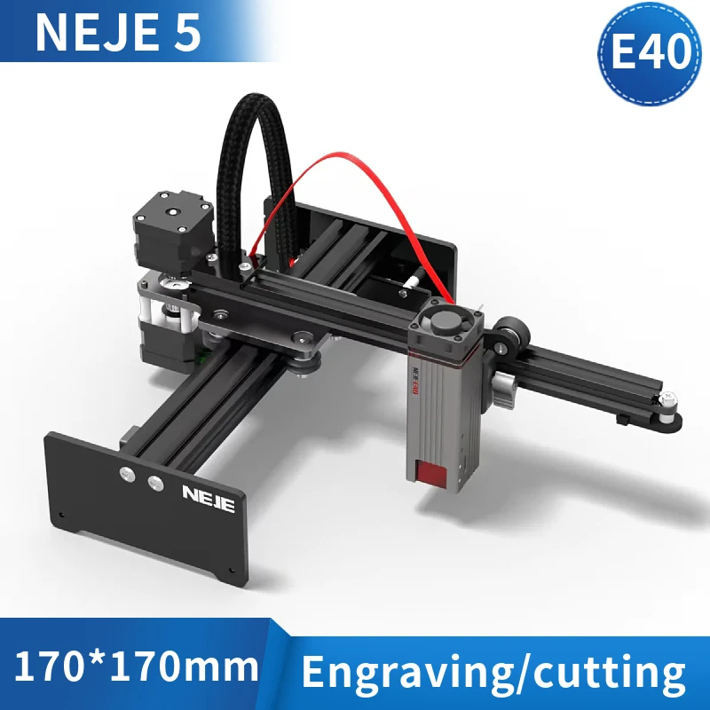 

NEJE 5 E40 Laser Engraving Machine With Wifi Offline Control 80W Metal Laser Engraver CNC Wood Acrylic Cuttter