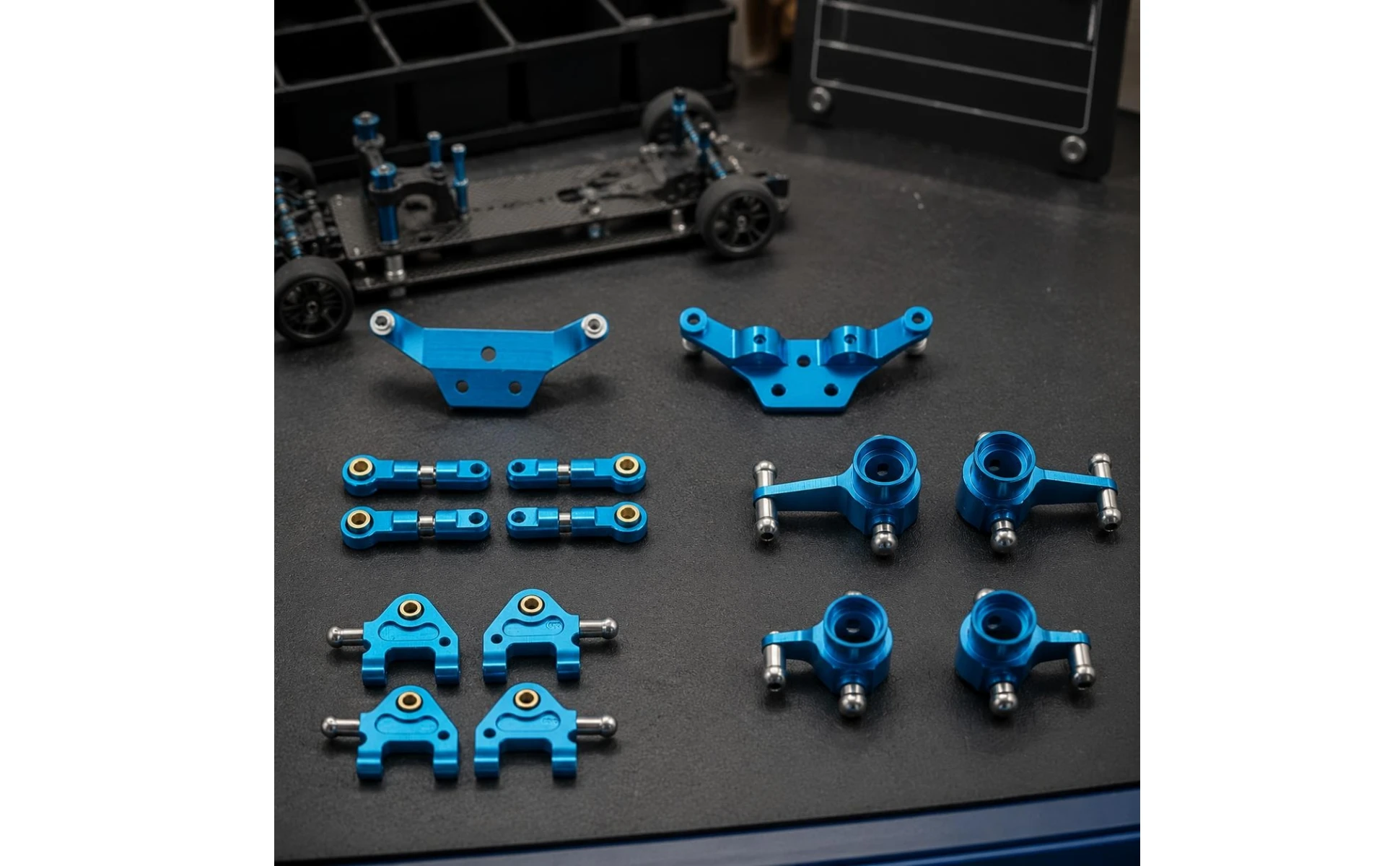RC Car Suspension Arms Stable Performance CNC Machined Cutouts Easy to Install Precision-fit Accessories for Remote Toy RC Car Suspension Arms Stable Performance CNC Machined Cutouts Easy to Install Precision-fit Accessories for Remote Toy