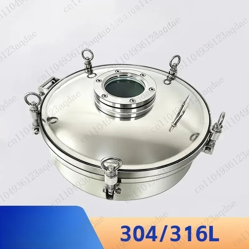 Stainless Steel Pressure  With Flange Sight Mirror With View Port Flange With Pressure Sight Mirror Pressure