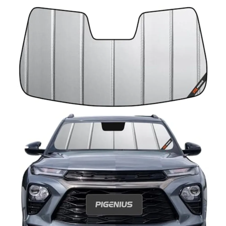 

Солнцезащитный козырек на лобовое стекло для Chevrolet Trailblazer 2024-2026, премиум-класс, серая кожа