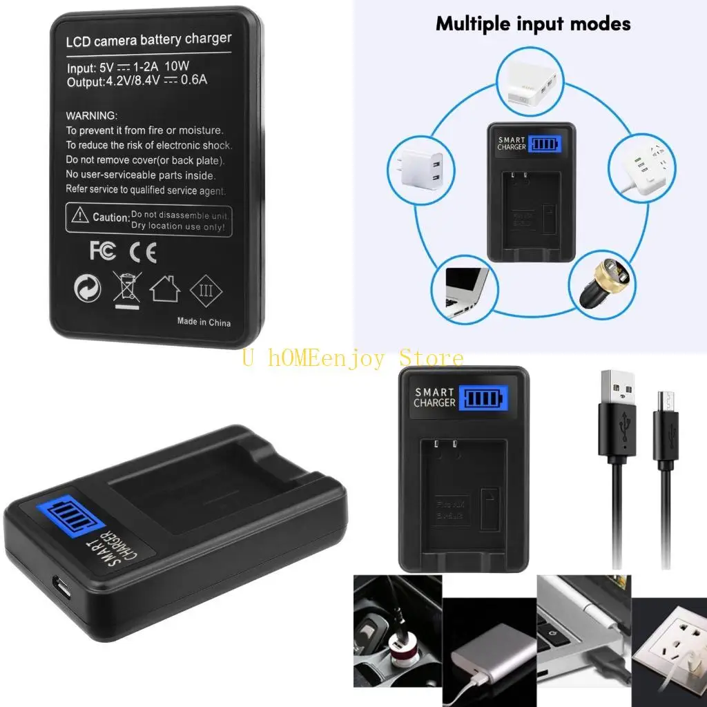 

B0KF EN-EL12 Battery for AW100 AW100s AW110 AW110s AW120 AW130 P300 P310 Camera LCD Display