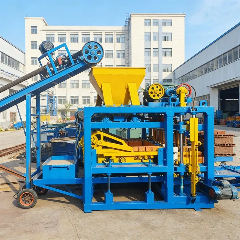 Factory Price Automatic Brick Making Machine Hydraulic Press Clay Hollow Block Production Line High Efficiency for Building Mate
