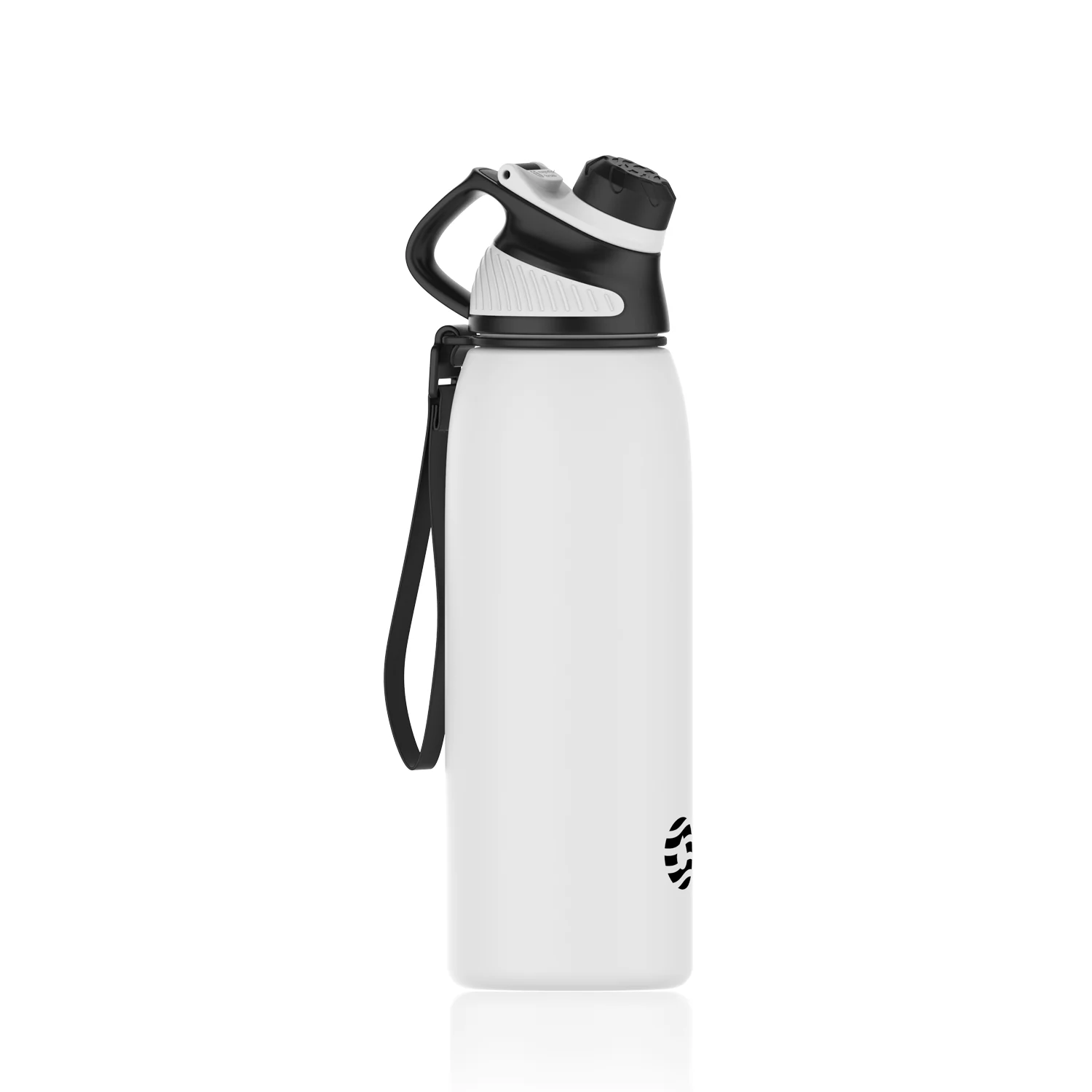 Healter 20oz Leakproof Free Drinking Water Bottle with Spout Lid for; 600ml Stainless Steel Sports Water Bottle for Fitness