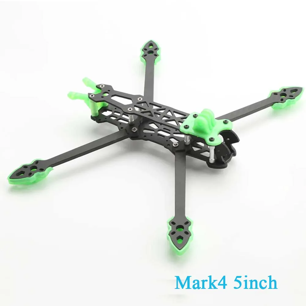 

Mark4 5inch FPV Carbon Fiber Frame 5mm Arm 225mm Wheelbase Long Range for RC Quadcopter Racing Drone