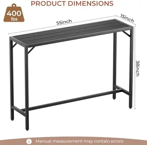 Outdoor Bar Table, 55