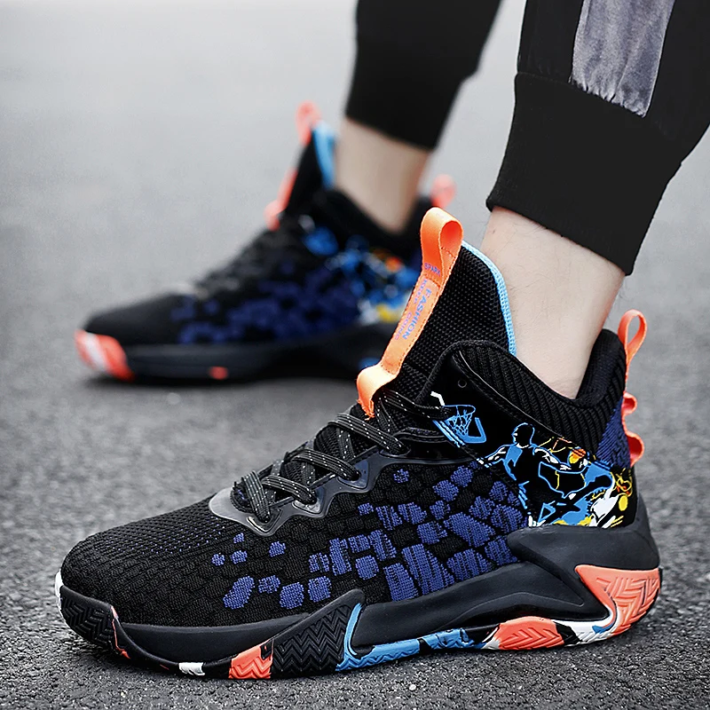 

2026 Men Basketball Shoes Light Sports Shoes Trainer Women Unisex Breathable Athletic Outdoor Unisex High Quality Sneakers