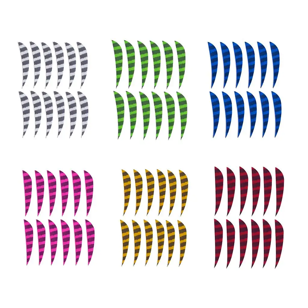 12PCS Feather Flexi… - image