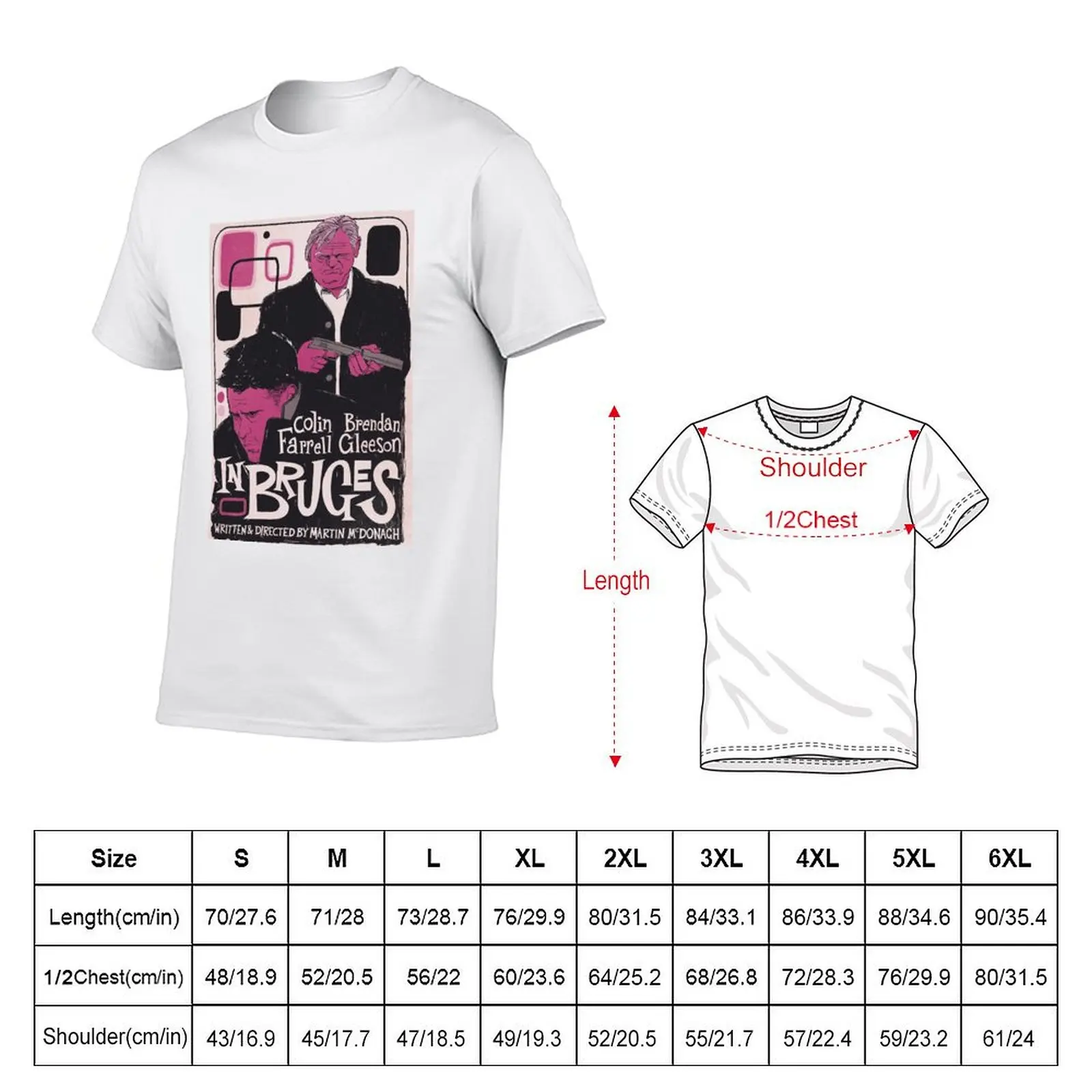 In Bruges T-Shirt t shirts for man slim fit man t shirts for men T-Shirt