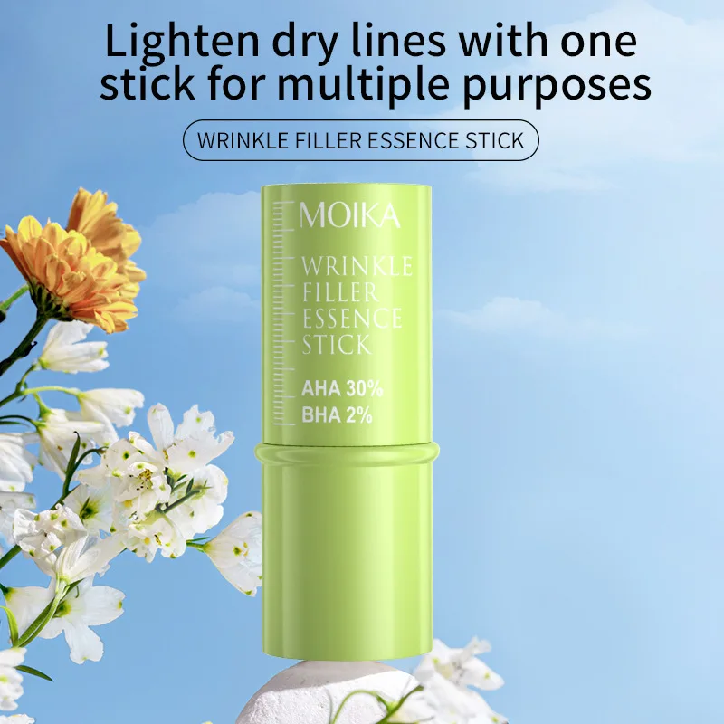 Wrinkle Filler Essence Stick & Retinol Eye Cream Stick, Resists Early Aging Light Lines and Firming, 6g