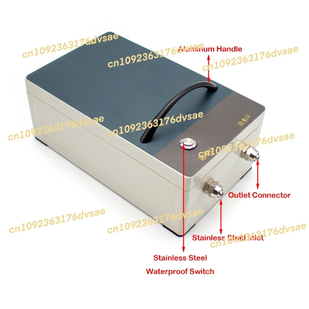 High Pressure Meat Saline Pump Lamb Leg Pump Electric  Injector Meat Processor with 5PCS 316 Stainless Steel