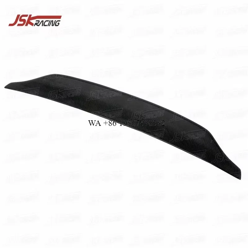 Wmwmnu Carbon Fiber Rear Spoiler Wing Trunk Lip for F12 Berlinetta 2013 2014 2015 D Style Auto Body Kit Accessories