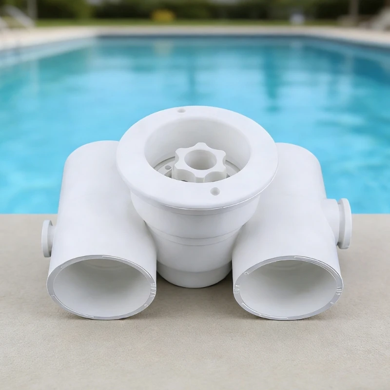 Q39E Durability Plastic Pool Water Jet Massage Nozzle with Strong Flows for Relaxation