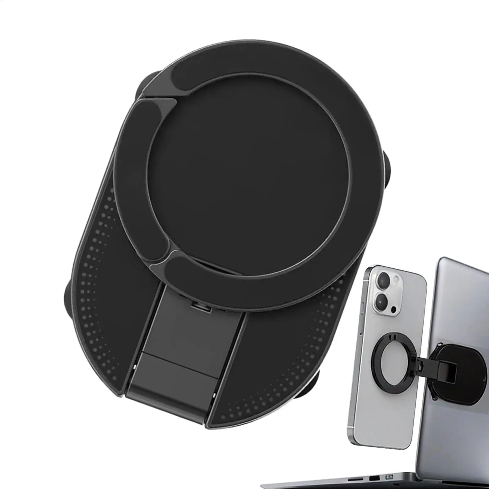 Suporte Magnético Ajustável para Celular com Sucção, Suporte de Parede Rotativo, Base Antiderrapante para Mesa, Suporte Portátil para Celular para Carro